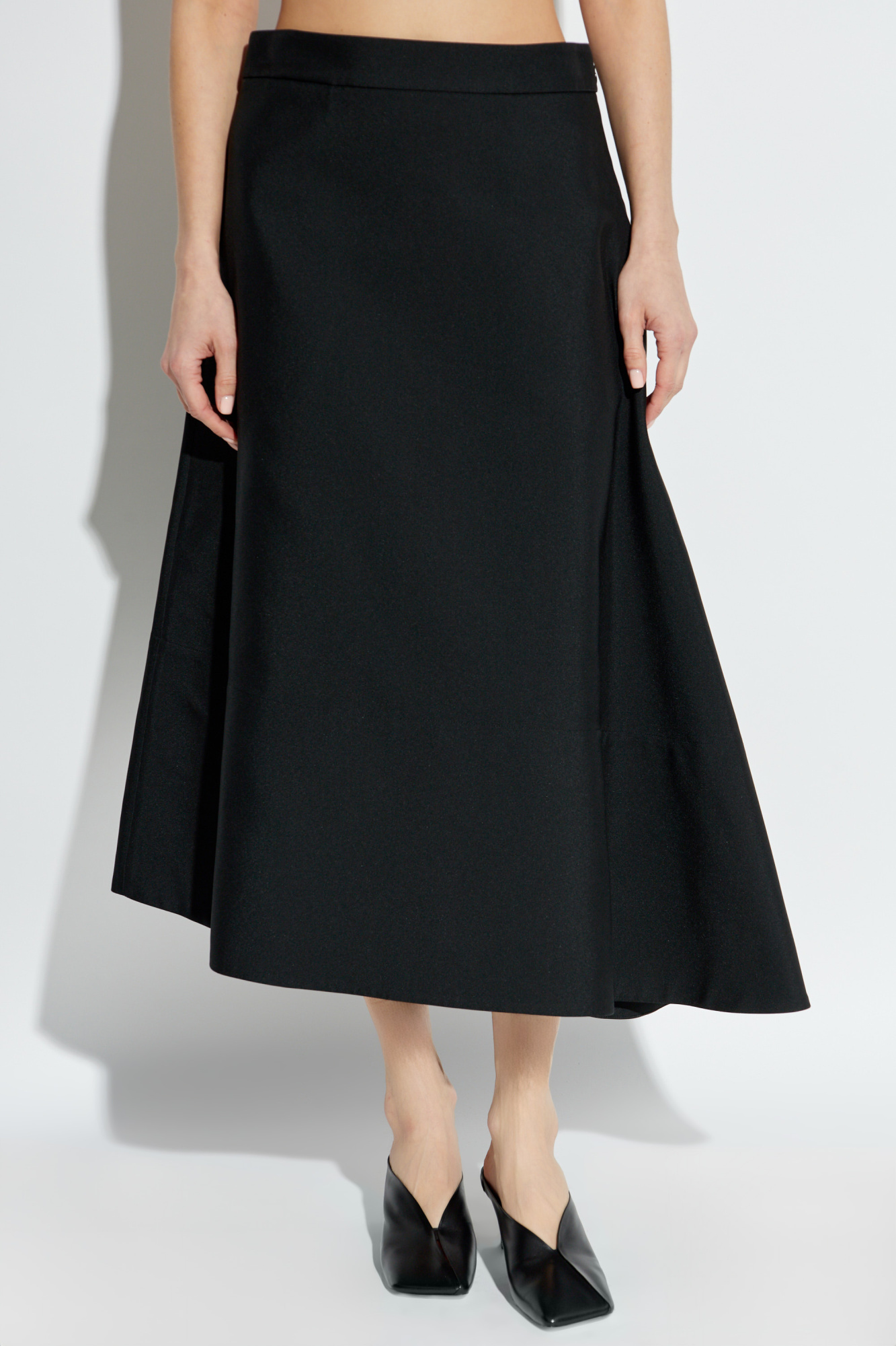 JIL SANDER Aラインミティスカト J04MA0007J70013 001 JIL SANDER A-line skirt | Women's Clothing | Vitkac